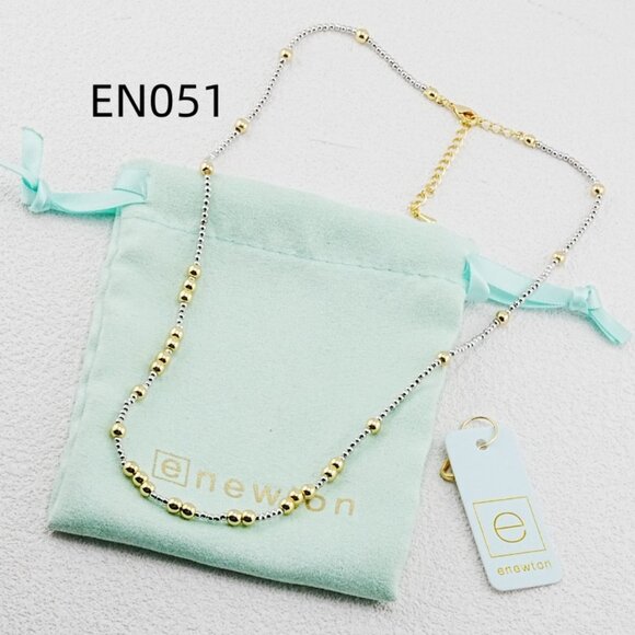 Enewton Two-Tone Bead Necklace - Picture 7 of 7